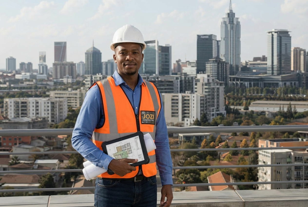 Project manager on site